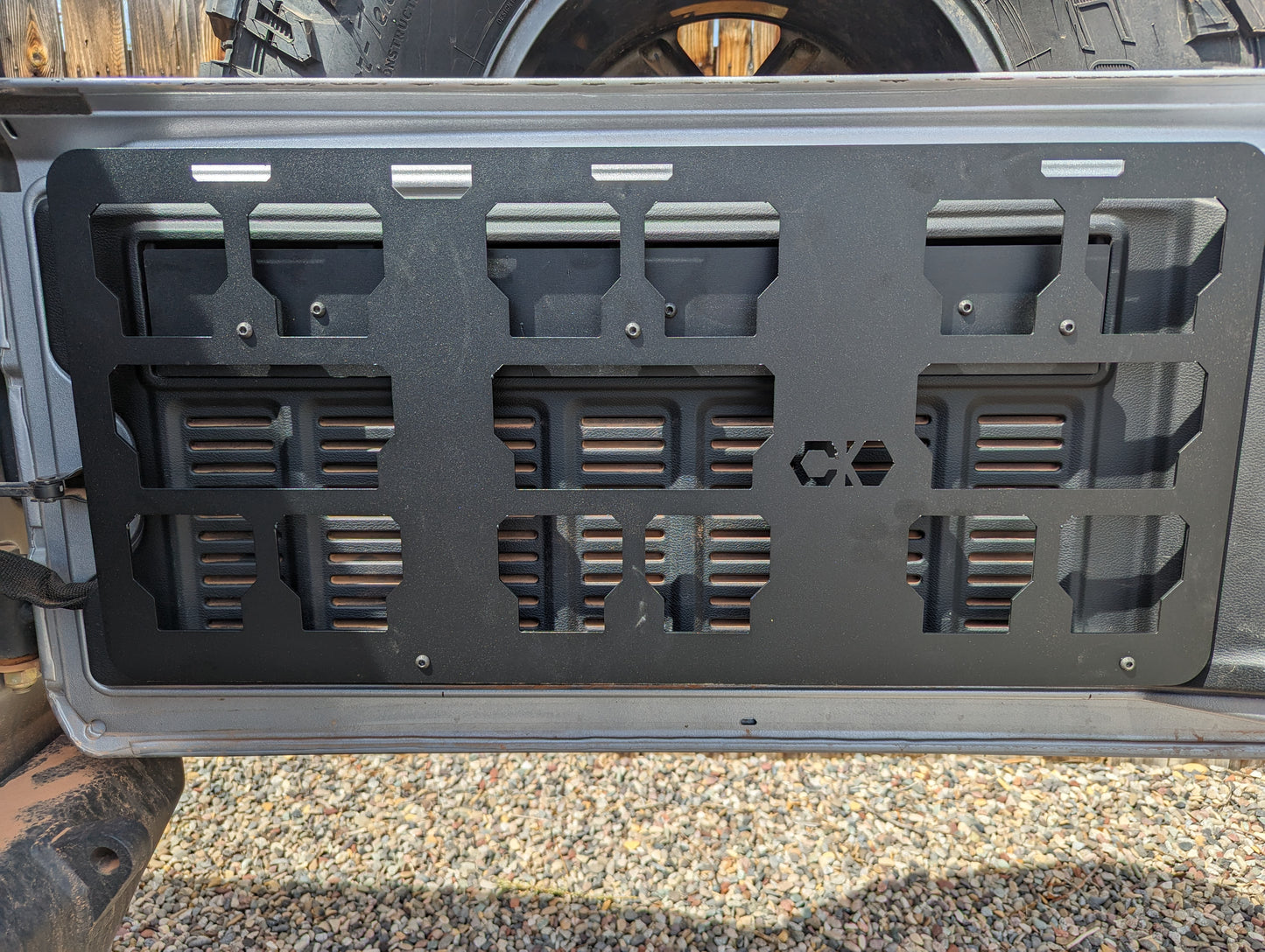 Tailgate PACKOUT mount for Jeep Wrangler JL