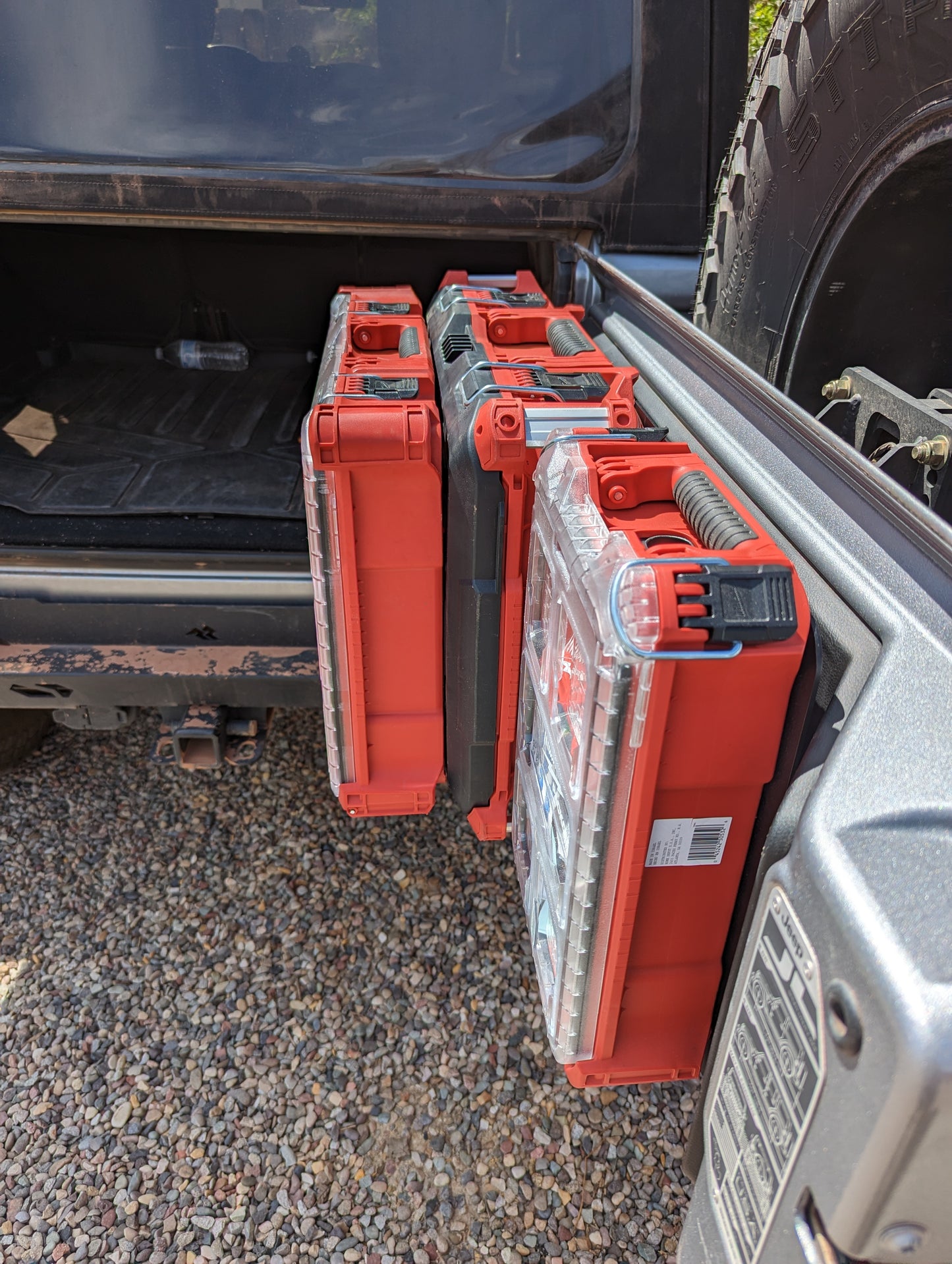 Tailgate PACKOUT mount for Jeep Wrangler JL