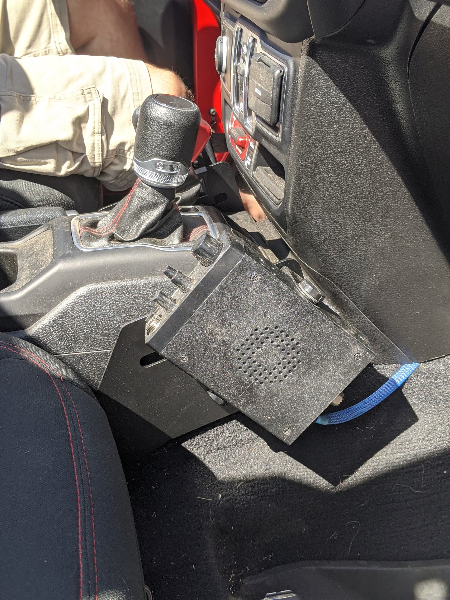 Center Console Mount Jeep JLU Wrangler & JT Gladiator