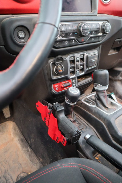 Center Console Mount Jeep JLU Wrangler & JT Gladiator